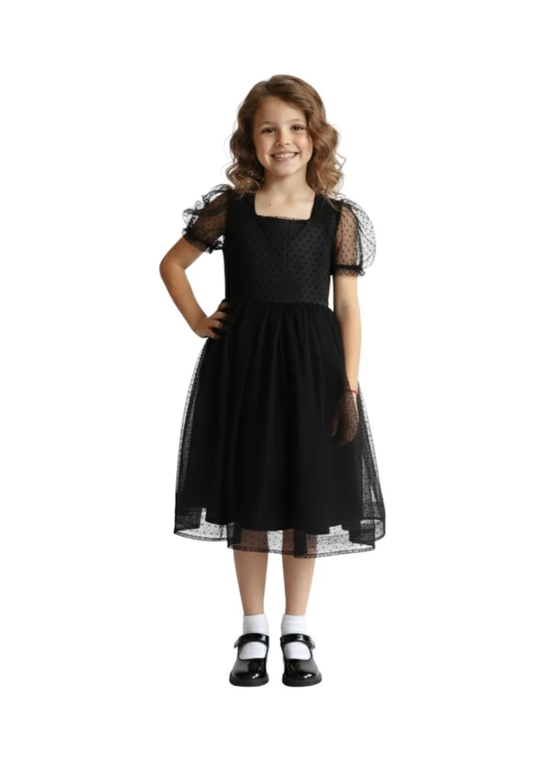 دىدانيالا فستان تول بنقاط بولكا